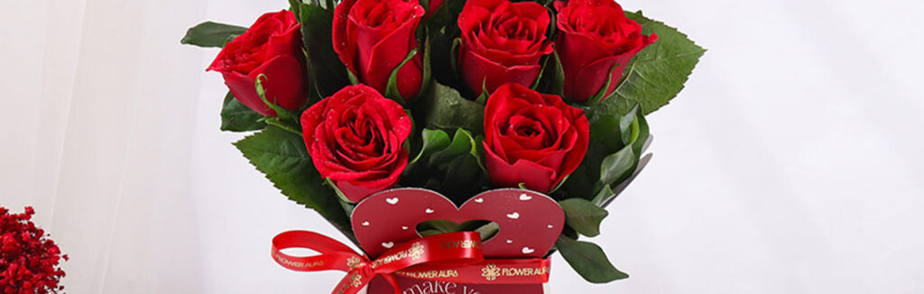 Rose day romance in red 9714130fl A 2